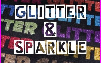 Sparkly Glitter Printed T Shirts